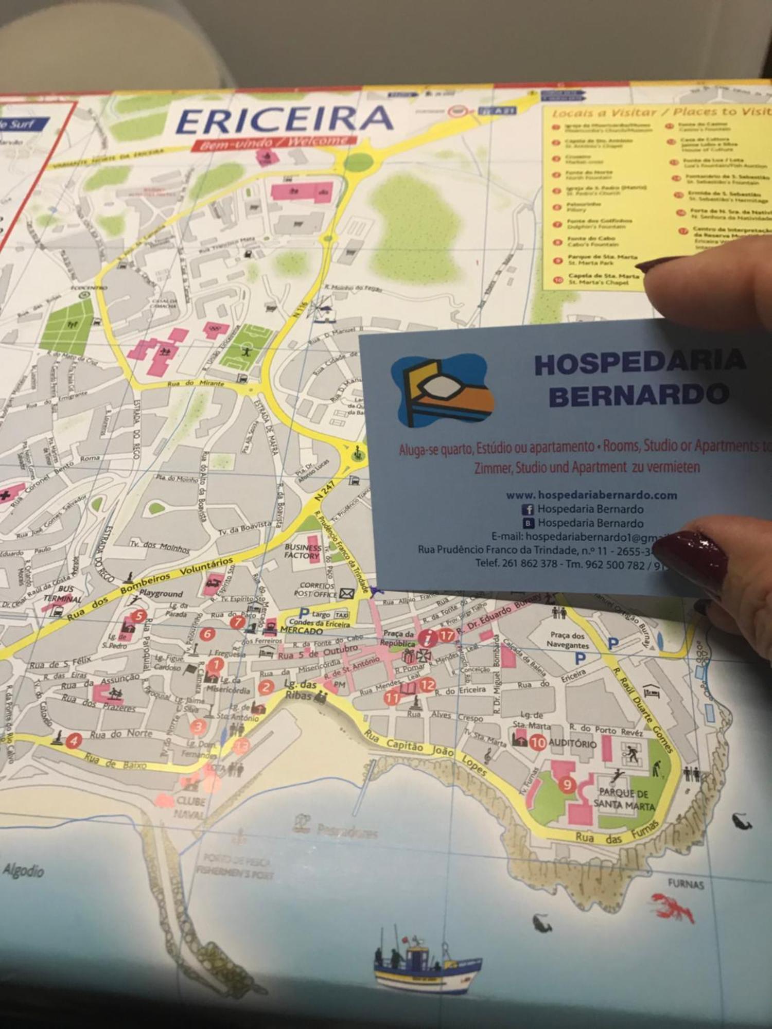 Hospedaria Bernardo เอริเซรา ภายนอก รูปภาพ